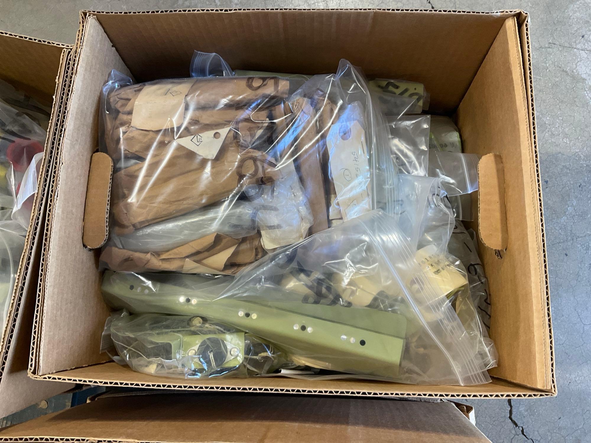 PALLETS OF NEW LEARJET & HARDWARE INVENTORY