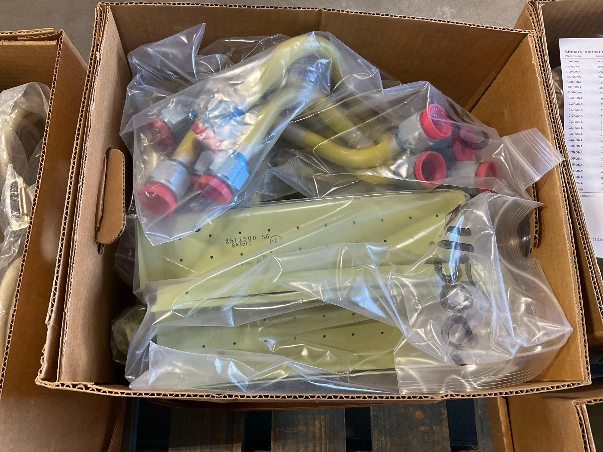 PALLETS OF NEW LEARJET & HARDWARE INVENTORY