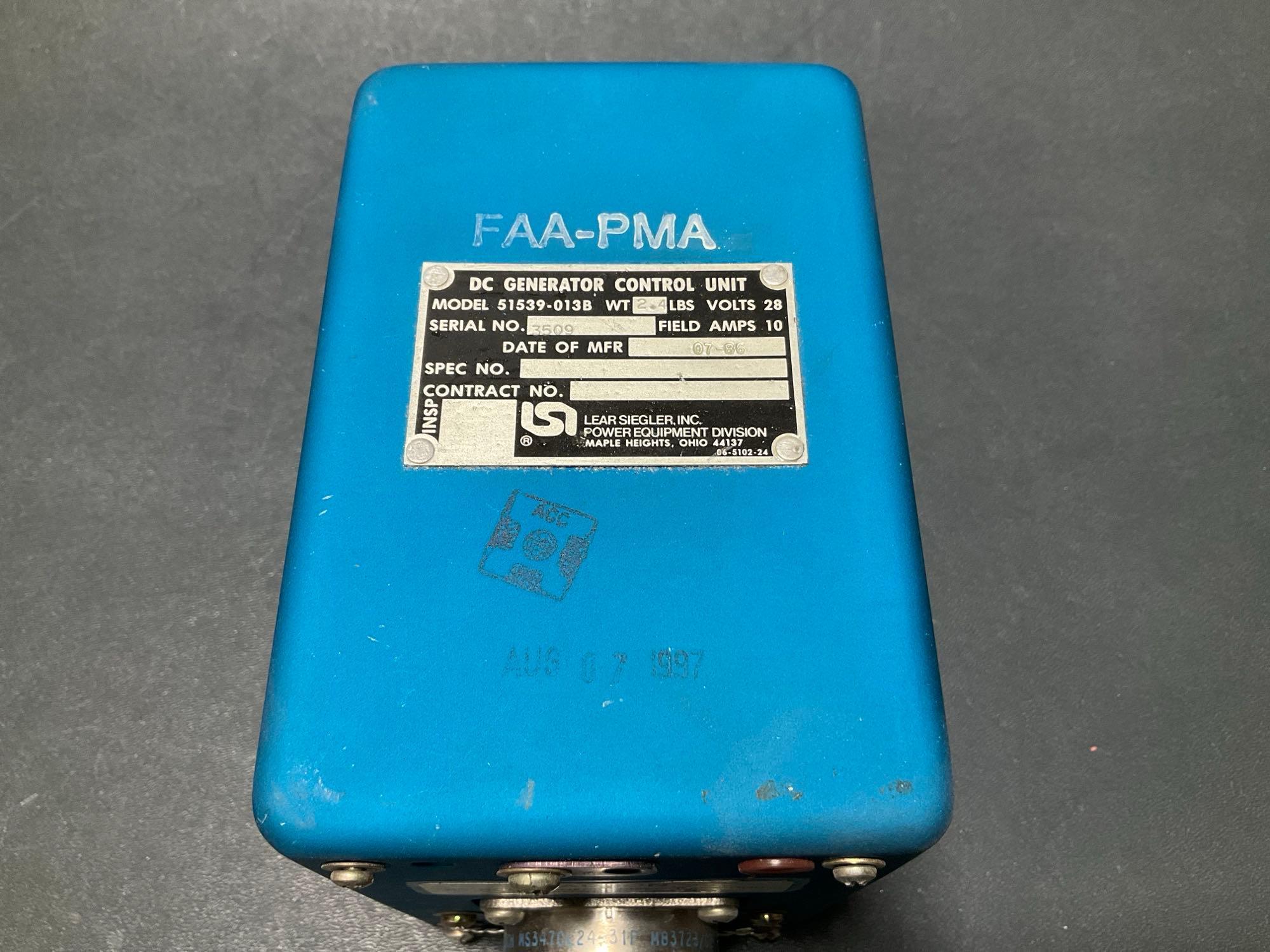 LEAR SIEGLER GCU 51539-013B (REPAIRED) S/N 3509