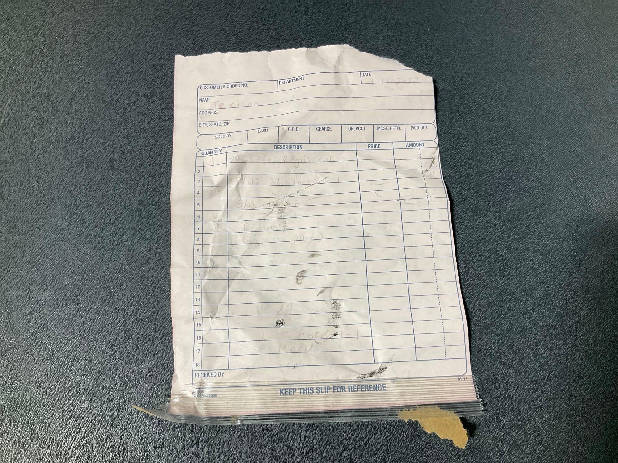 (LOT) ALTERNATOR & REGULATOR CORES