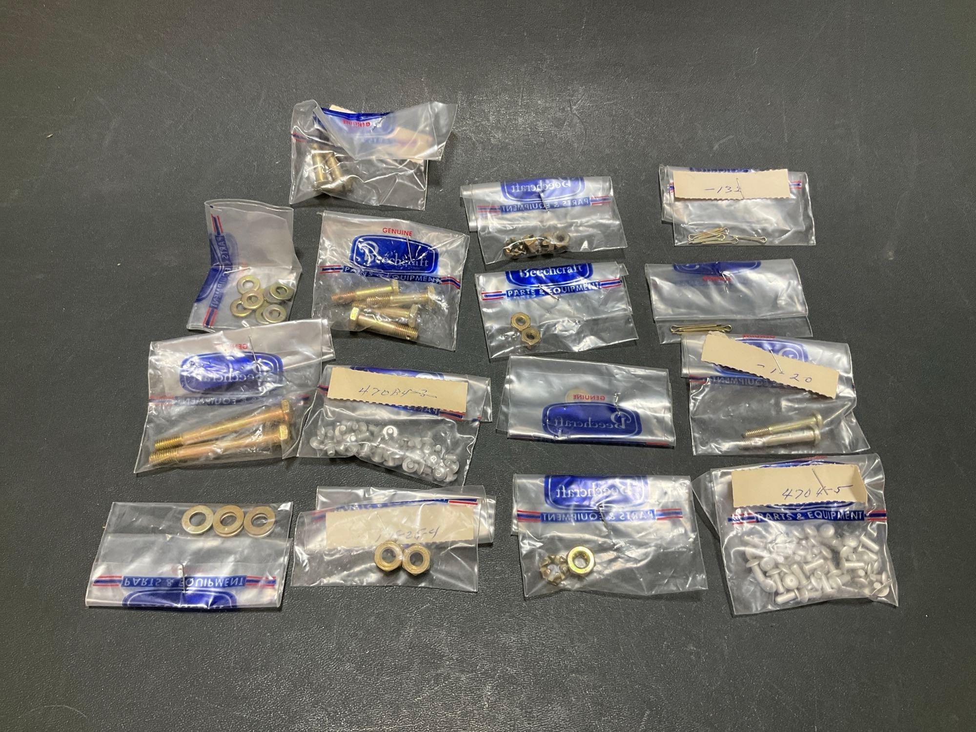 (LOT) BEECH 18 & BARON OPEN BOX KITS 18-910042-1, 55-4029-3 & BRACKET 90-530079-1