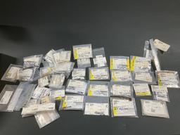 BOXES OF NEW CESSNA PLACARDS, SEALS, SPECIALTY HARDWARE, ETC (MOST ALL HAVE CESSNA CERTS)