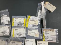 BOXES OF NEW CESSNA PLACARDS, SEALS, SPECIALTY HARDWARE, ETC (MOST ALL HAVE CESSNA CERTS)