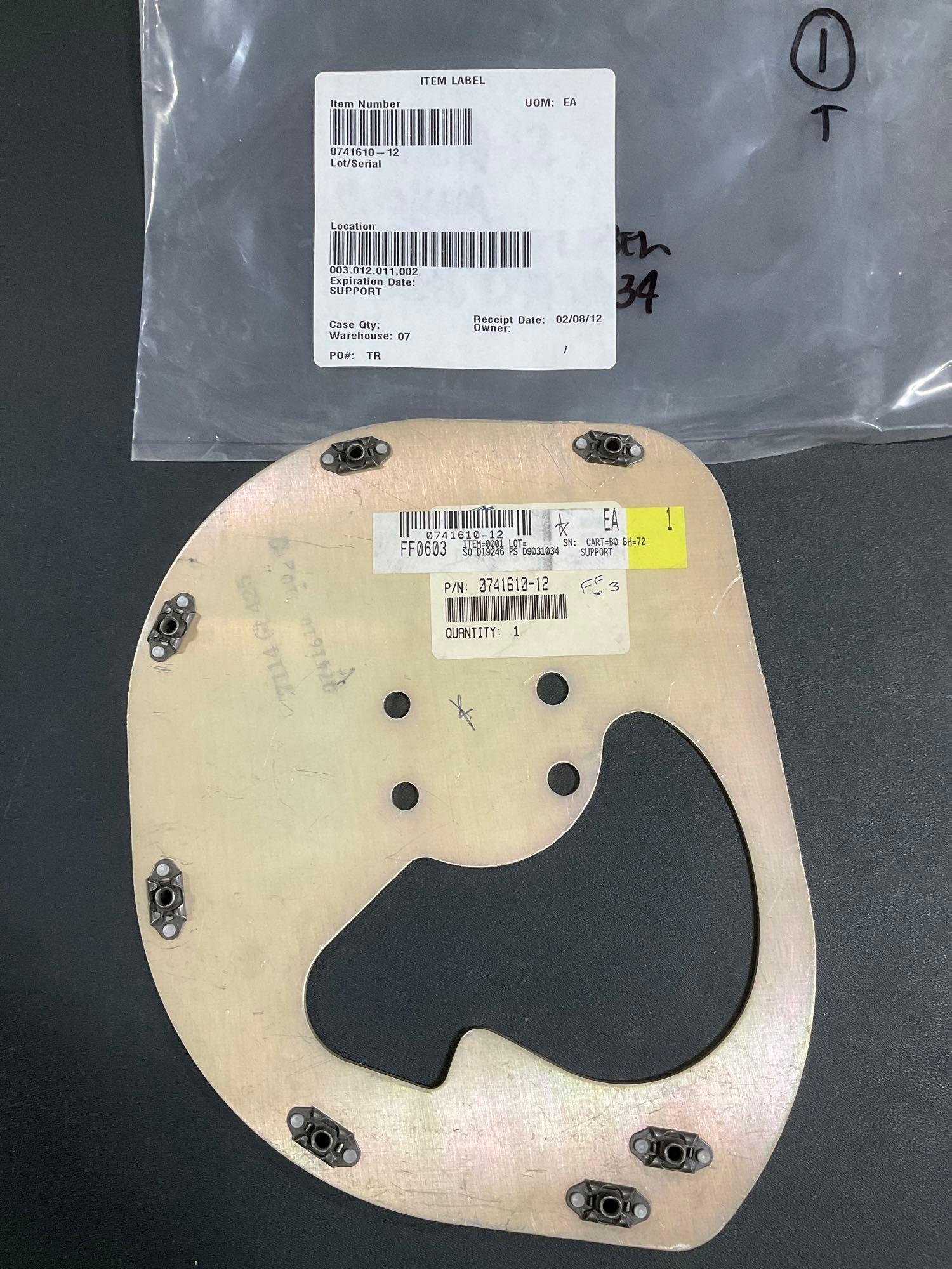 NEW CESSNA 182 SCRAPERS 0741610-13 & SUPPORT 0741610-12