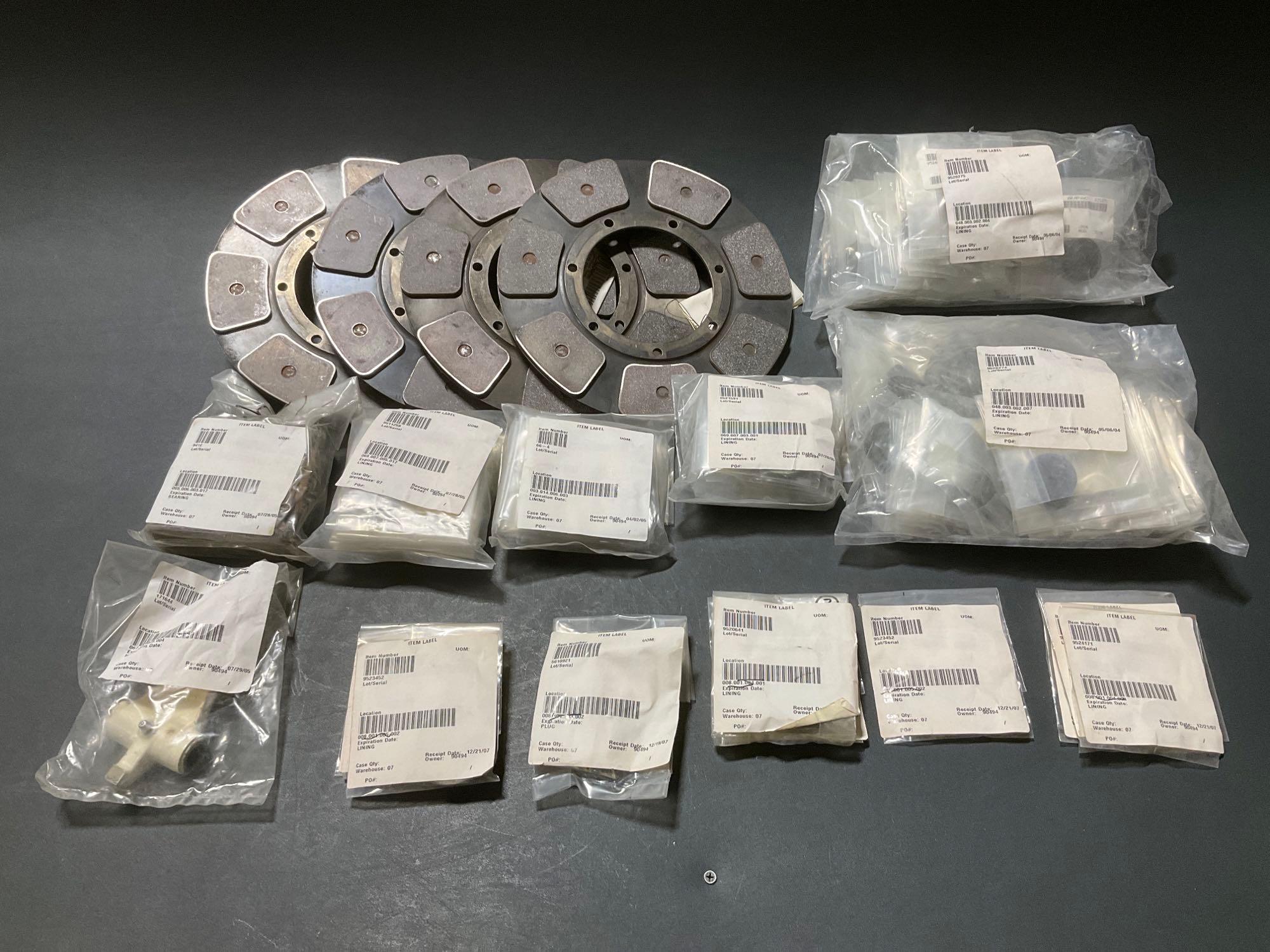 BOXES OF NEW & USED BRAKE REPAIR INVENTORY