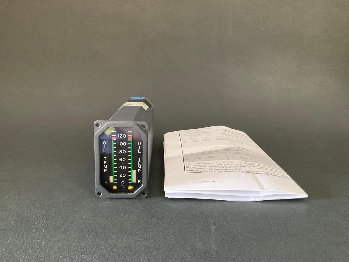 CITATION OIL TEMP INDICATOR 9912049-1 (OVERHAULED) S/N S339