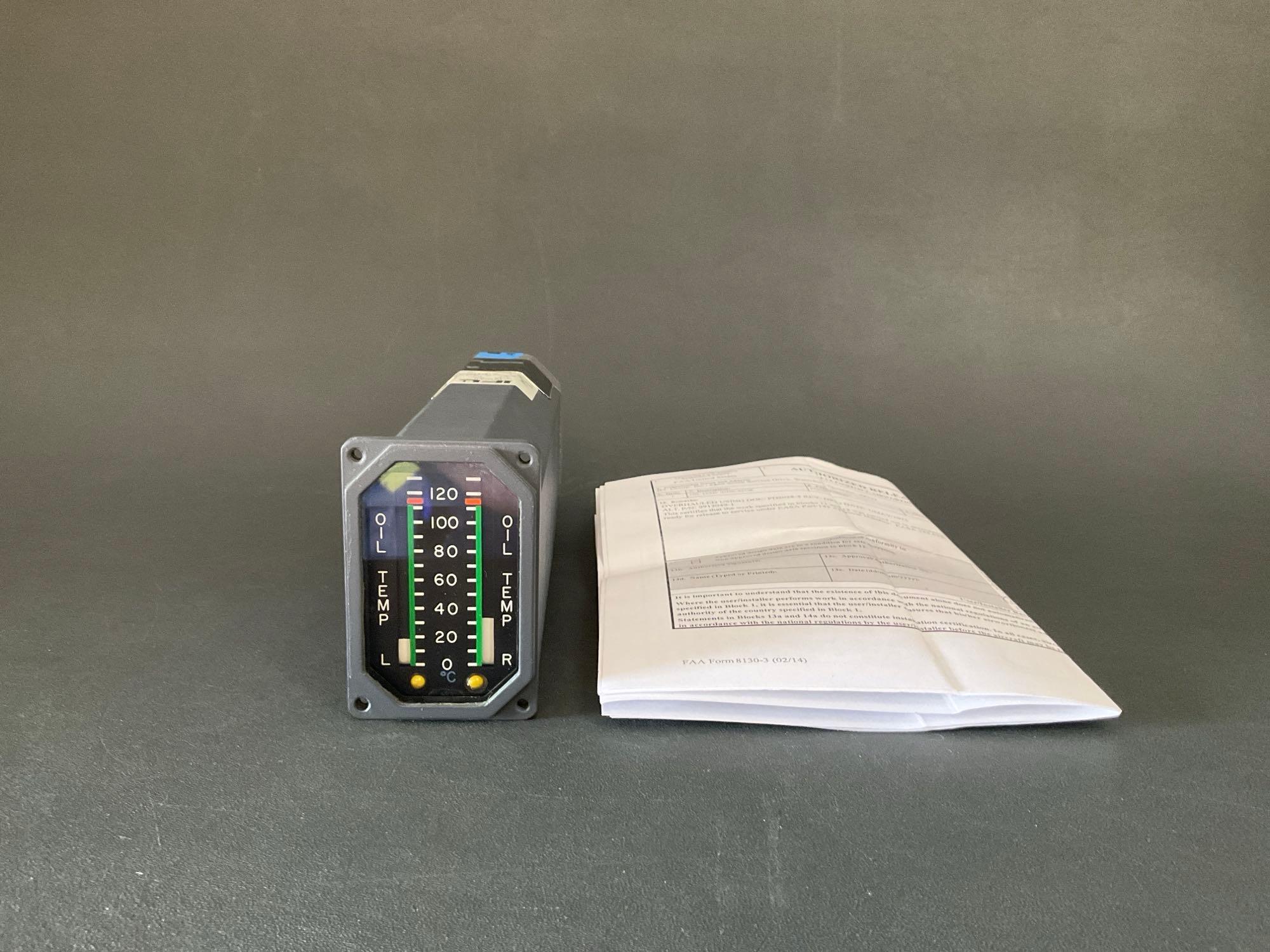 CITATION OIL TEMP INDICATOR 9912049-1 (OVERHAULED) S/N S339