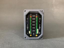 CITATION OIL TEMP INDICATOR 9912049-1 (OVERHAULED) S/N S339