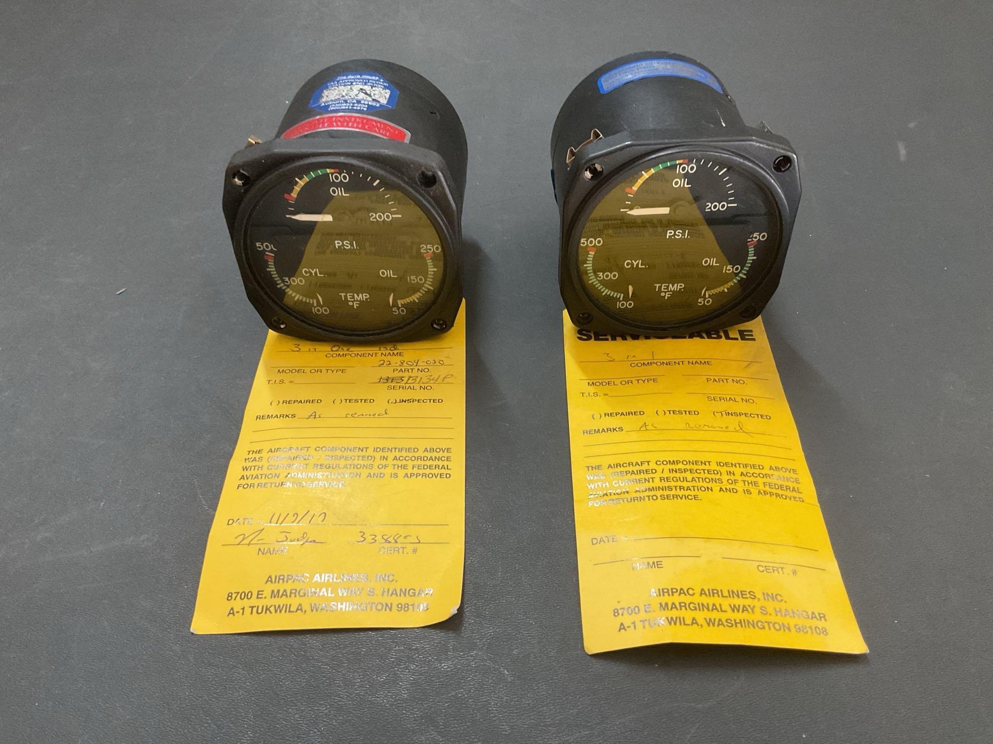3 N 1 INDICATORS 22-804-020 (BOTH AS REMOVED/SERVICEABLE)
