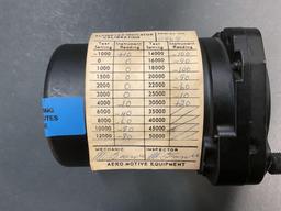 ALTIMETER 13522-1000 & VERTICAL SPEED INDICATOR SLZ9244