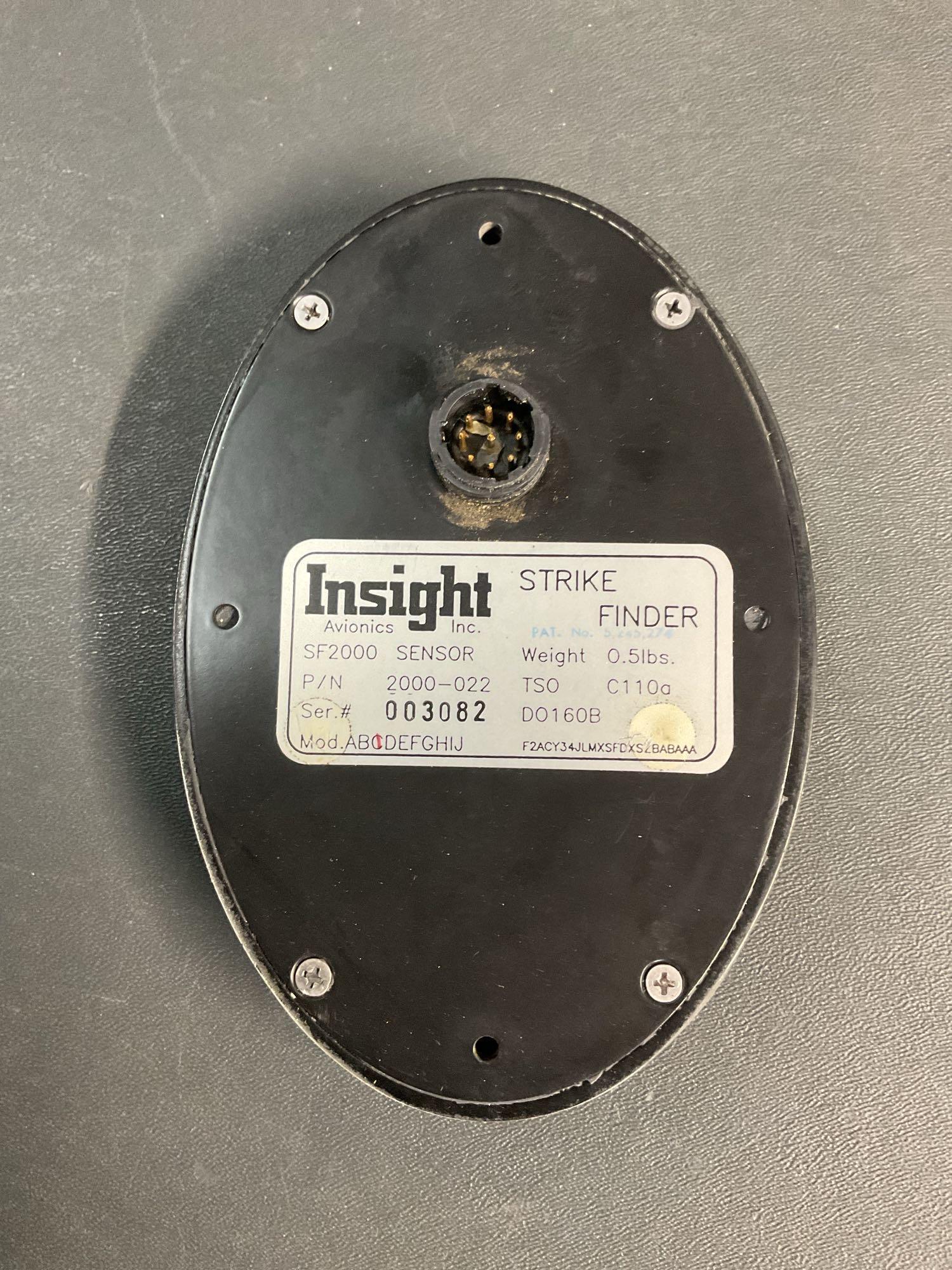 INSIGHT STRIKE FINDER SF2000-021-009 (MODIFIED TO LED) & ANTENNA