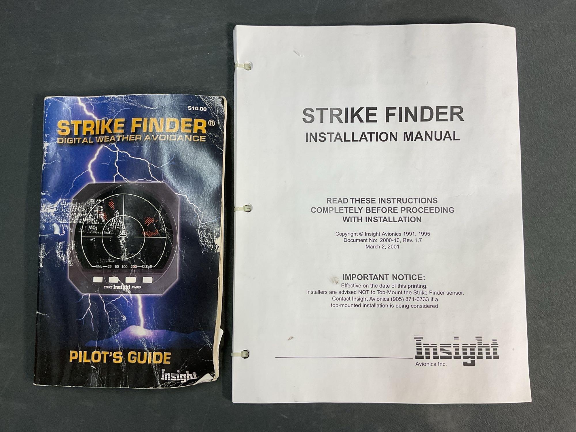 INSIGHT STRIKE FINDER SF2000-021-009 (MODIFIED TO LED) & ANTENNA