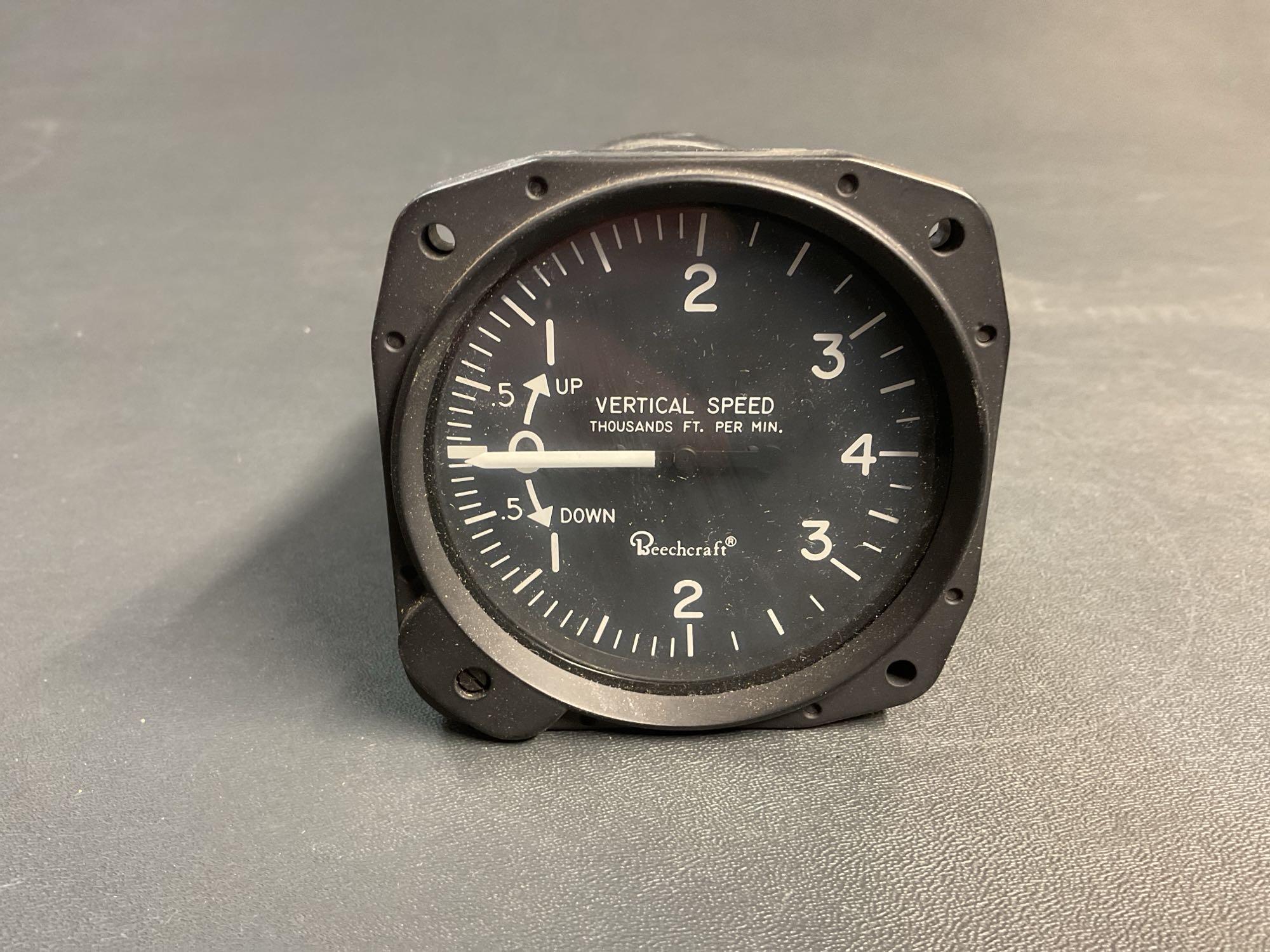 N.O.S. KING AIR RATE OF CLIMB INDICATOR 7040 ALT# 50-384073