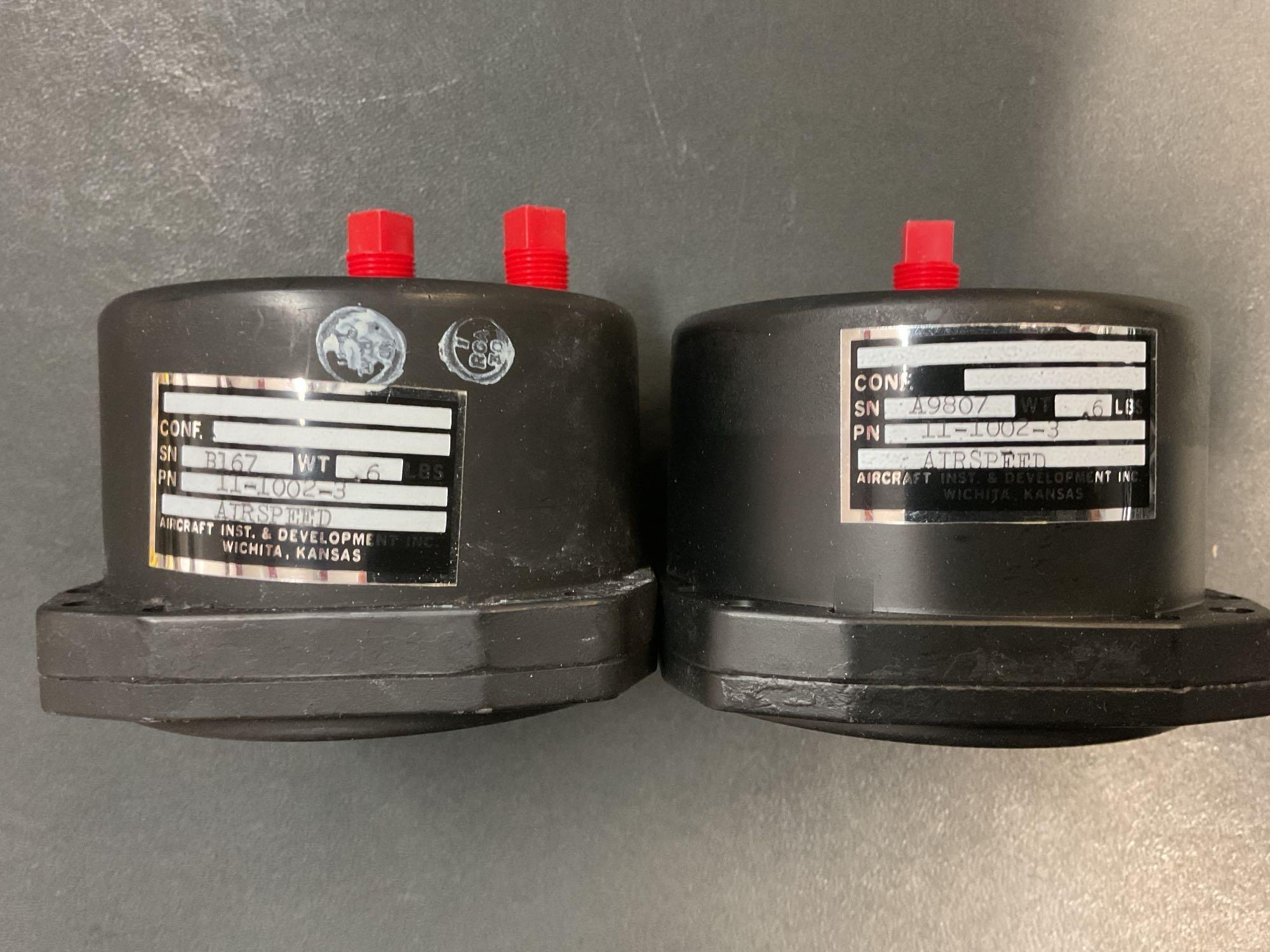 AIRSPEED INDICATORS AW23/4-16-B16 (BOTH REPAIRED)