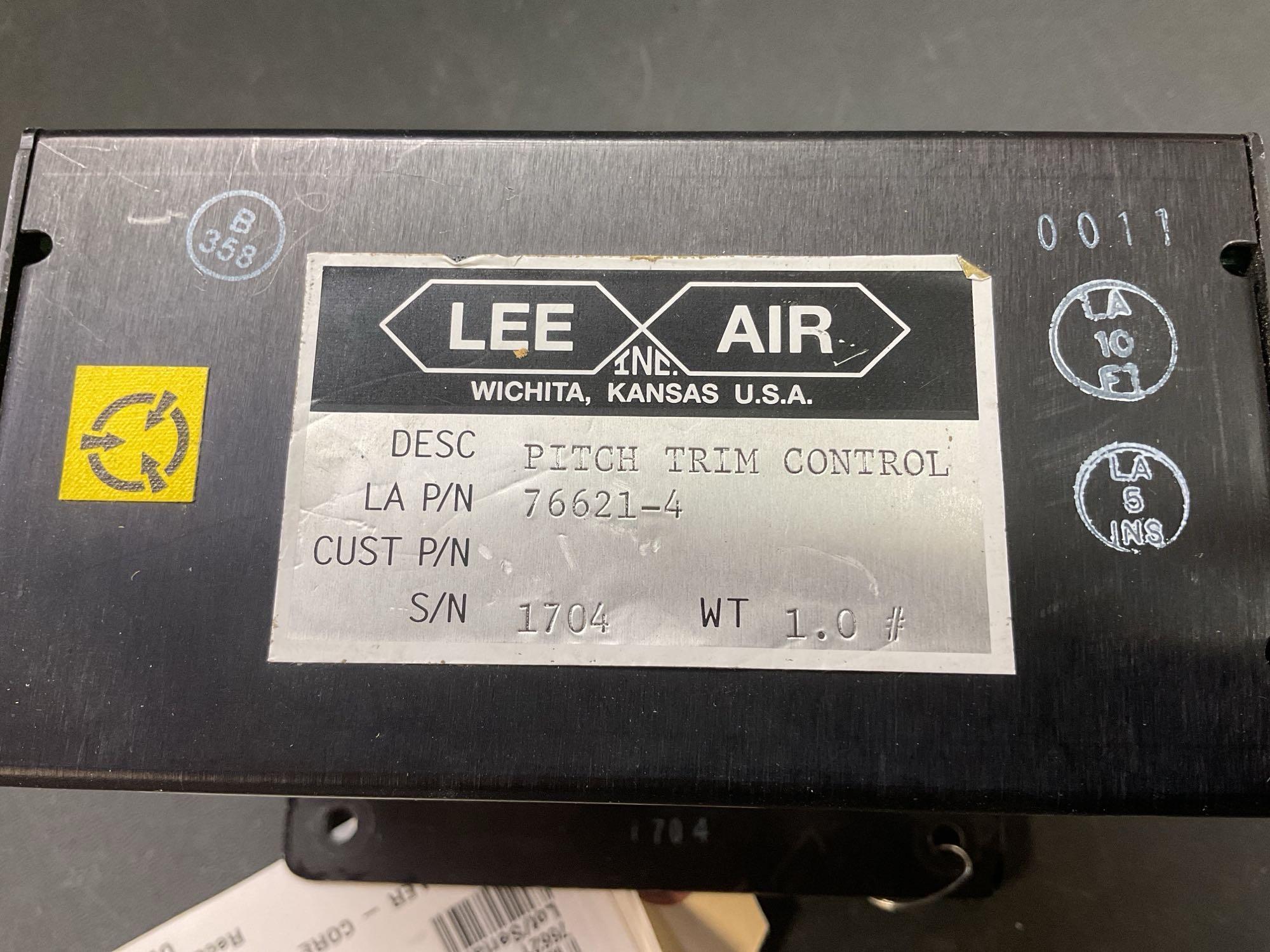 (LOT) AOA TRANSMITTER C-84717-1 (REPAIRABLE) & TRIM COMPUTER