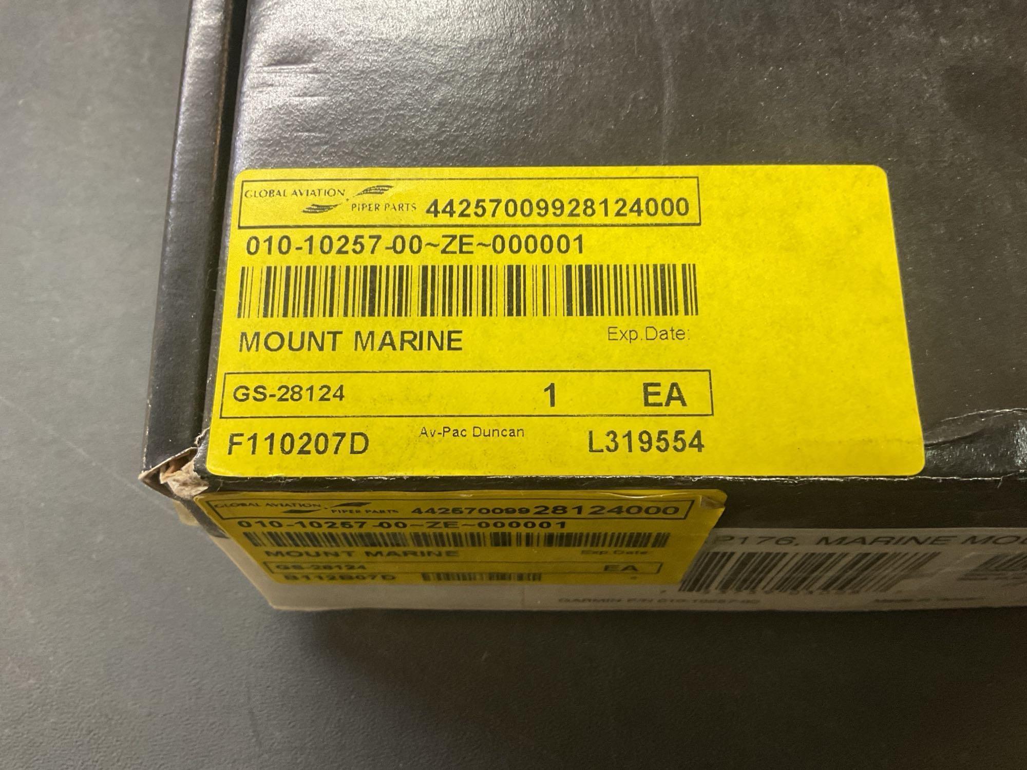 BOXES OF GARMIN & KING DATA CARDS, MOUNTS & AVIONICS REPAIR INVENTORY
