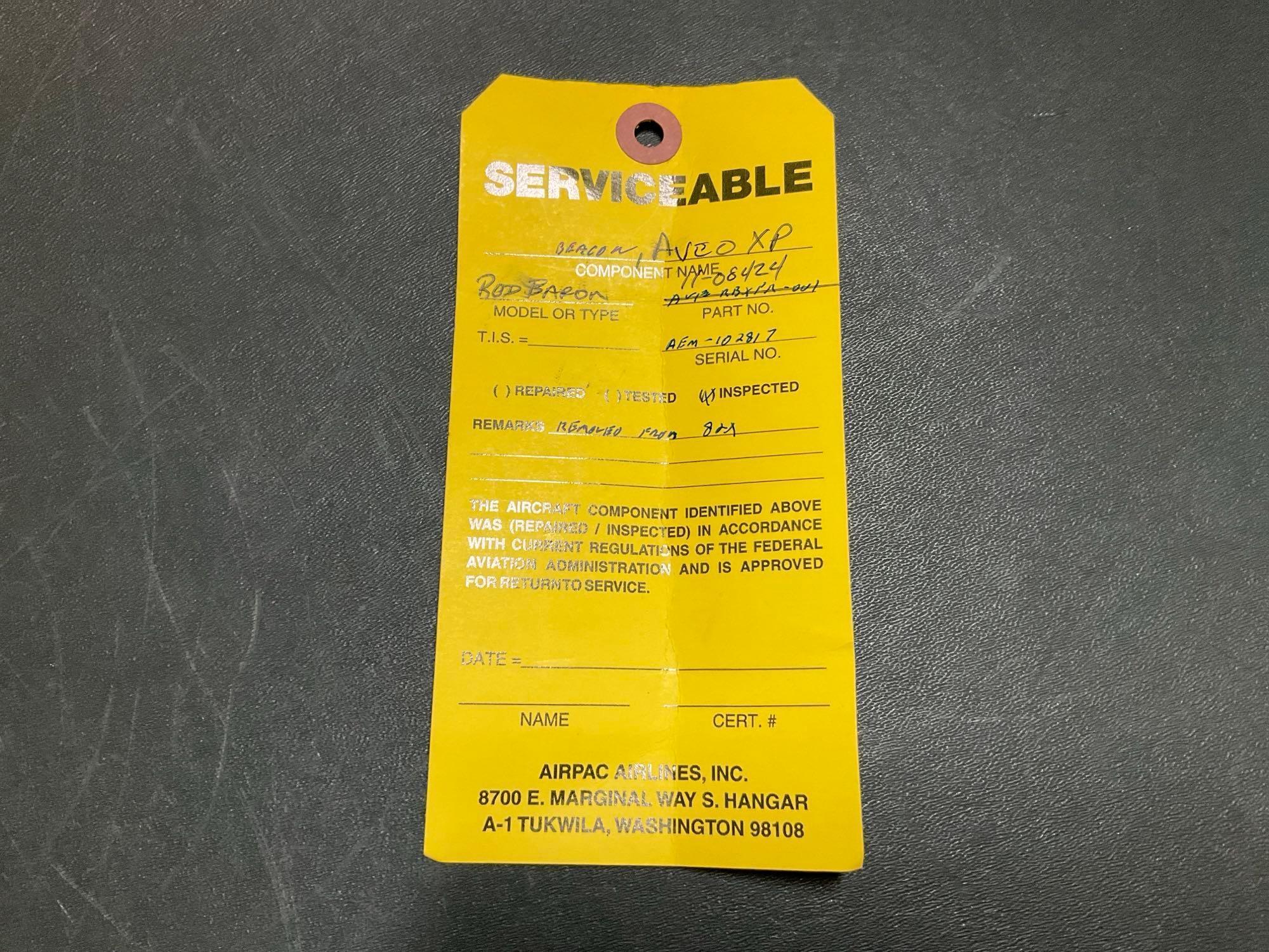 (LOT) NEW POST LIGHTS, WHELEN LENSES & SERVICEABLE LED STROBE