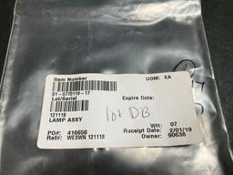 (LOT) NEW POST LIGHTS, WHELEN LENSES & SERVICEABLE LED STROBE