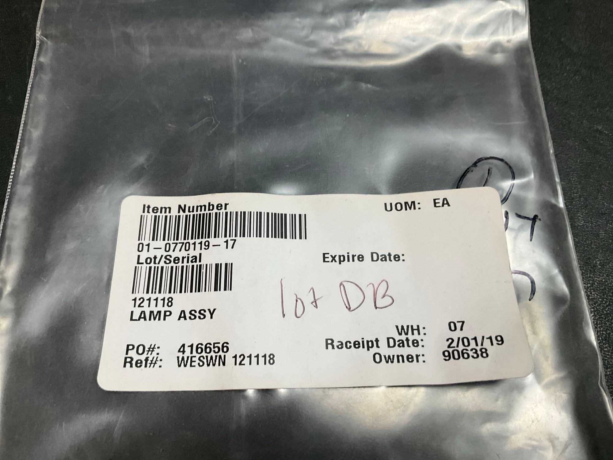 (LOT) NEW POST LIGHTS, WHELEN LENSES & SERVICEABLE LED STROBE