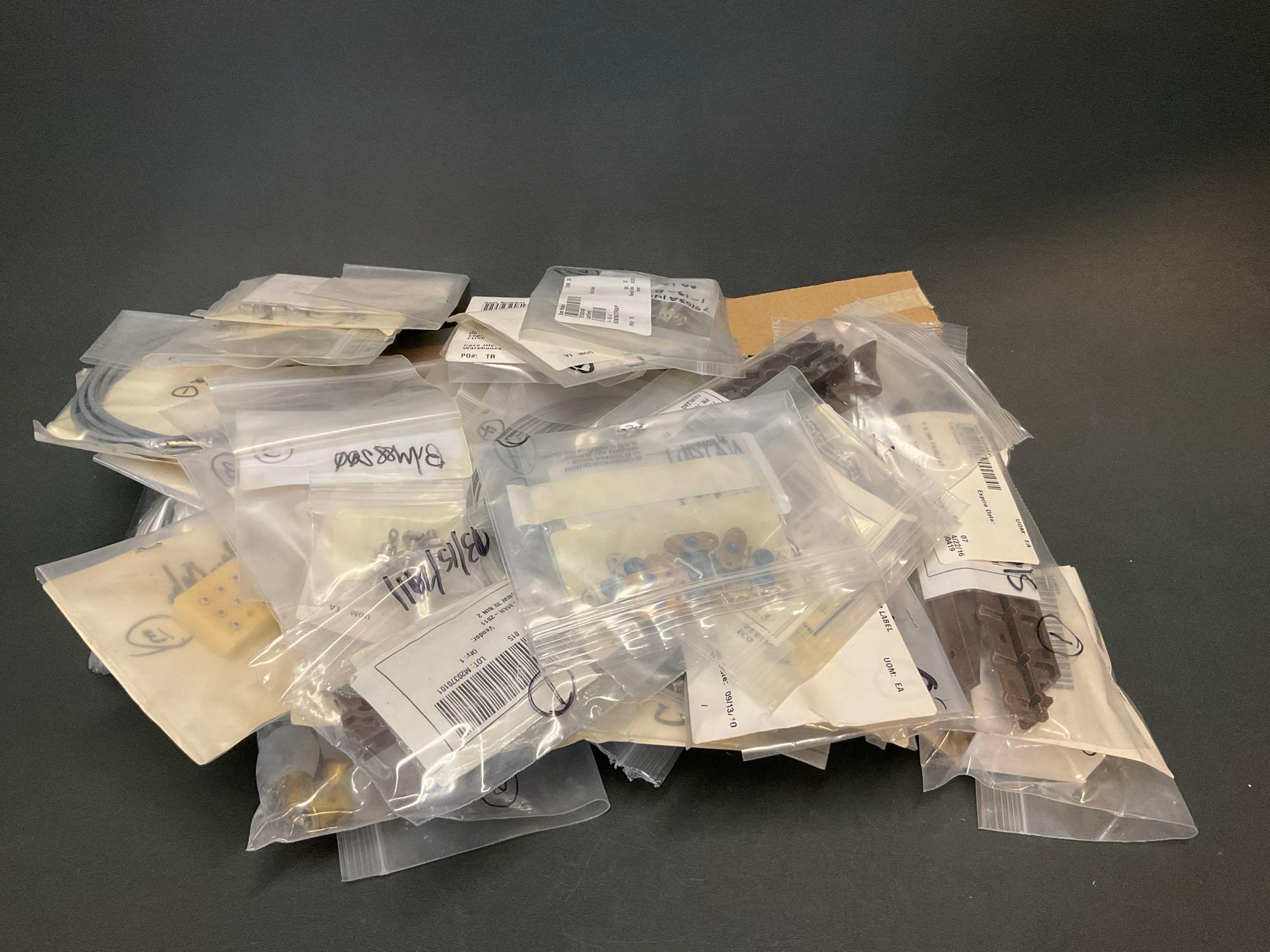 (BOXES OF NAV LIGHT B7890-1A, RED LENSE 09961-1, NEW SWITCHES, LIGHTING & ELECTRICAL INV.