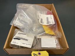 (BOXES OF NAV LIGHT B7890-1A, RED LENSE 09961-1, NEW SWITCHES, LIGHTING & ELECTRICAL INV.