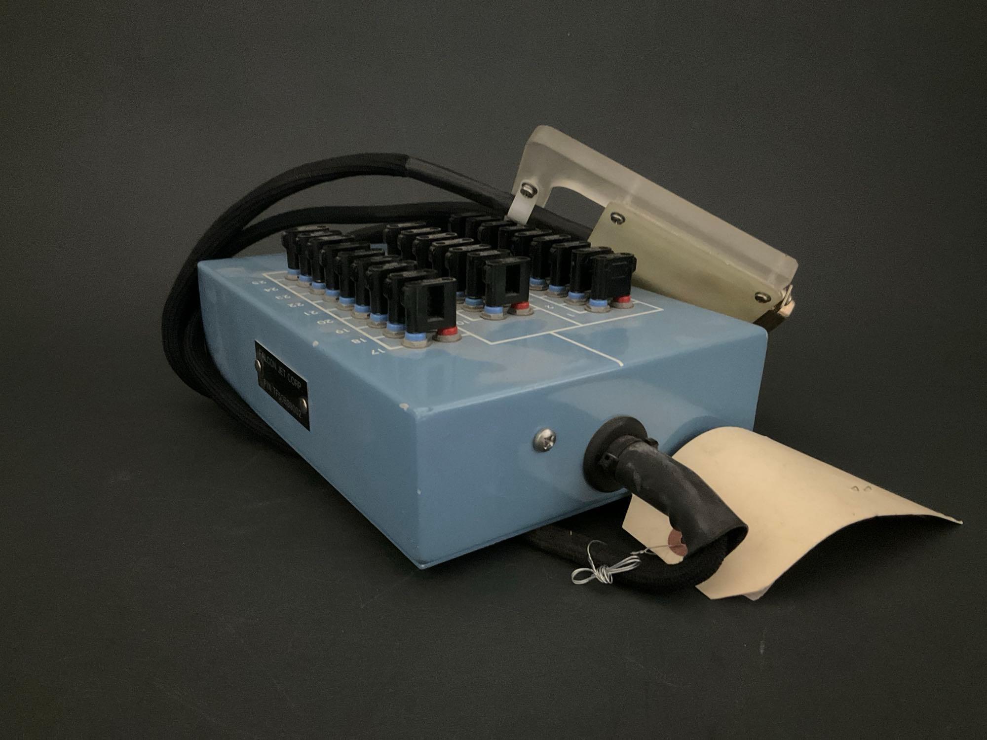 BOXES OF FALCON & GULFSTREAM TEST LEADS & BREAKOUT BOXES