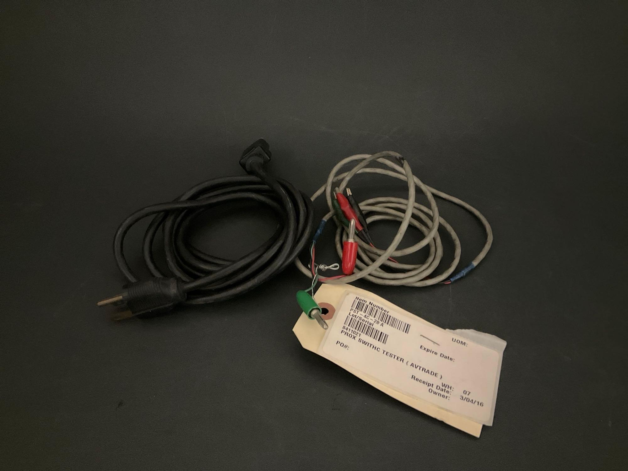 BOXES OF FALCON & GULFSTREAM TEST LEADS & BREAKOUT BOXES