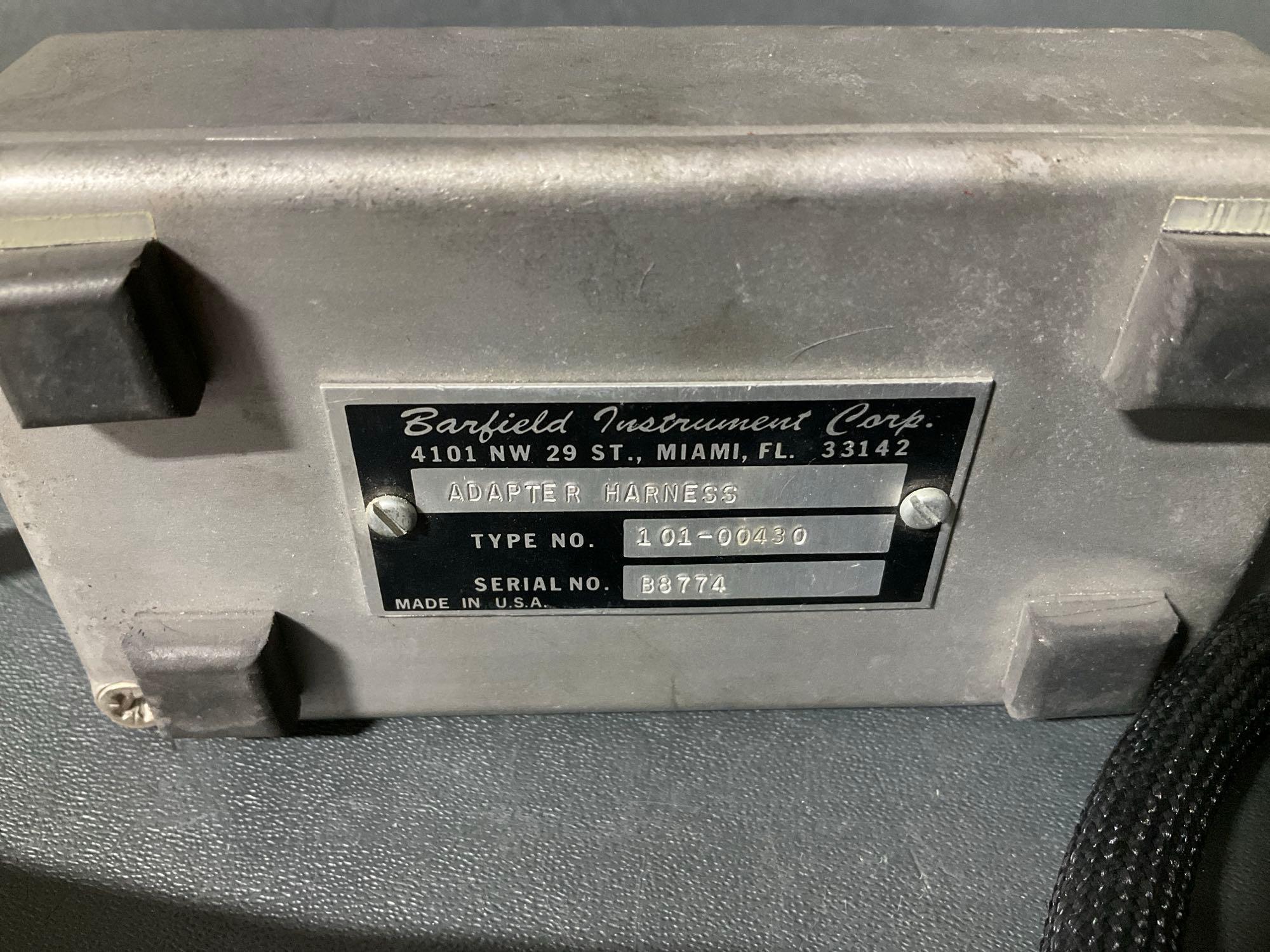 BOXES OF BARFIELD ADAPTER CABLES 101-00434, 101-00430, 101-00484, 101-00452, 101-00454, 101-00495,