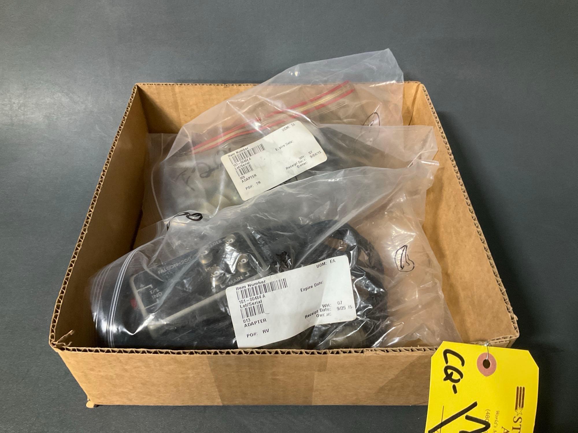 BOXES OF BARFIELD ADAPTER CABLES 101-00434, 101-00430, 101-00484, 101-00452, 101-00454, 101-00495,