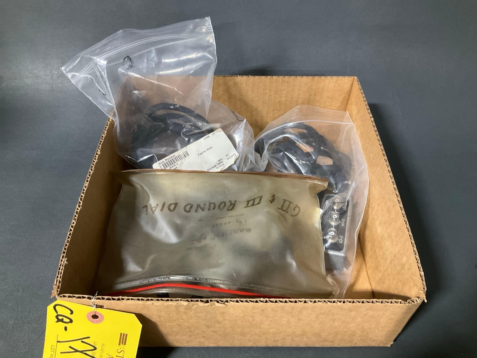 BOXES OF BARFIELD ADAPTER CABLES 101-00434, 101-00430, 101-00484, 101-00452, 101-00454, 101-00495,
