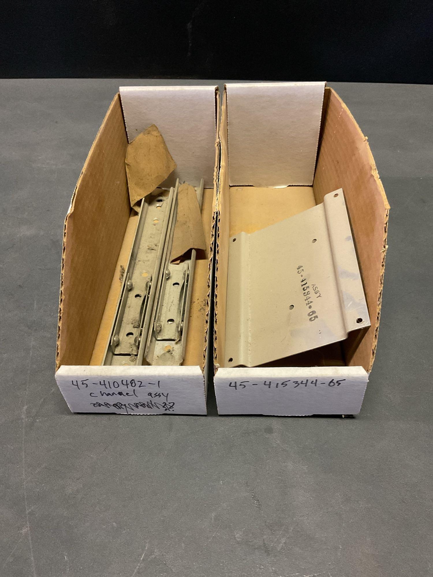 BOXES OF N.O.S. T34 AIRFRAME REPAIR INVENTORY
