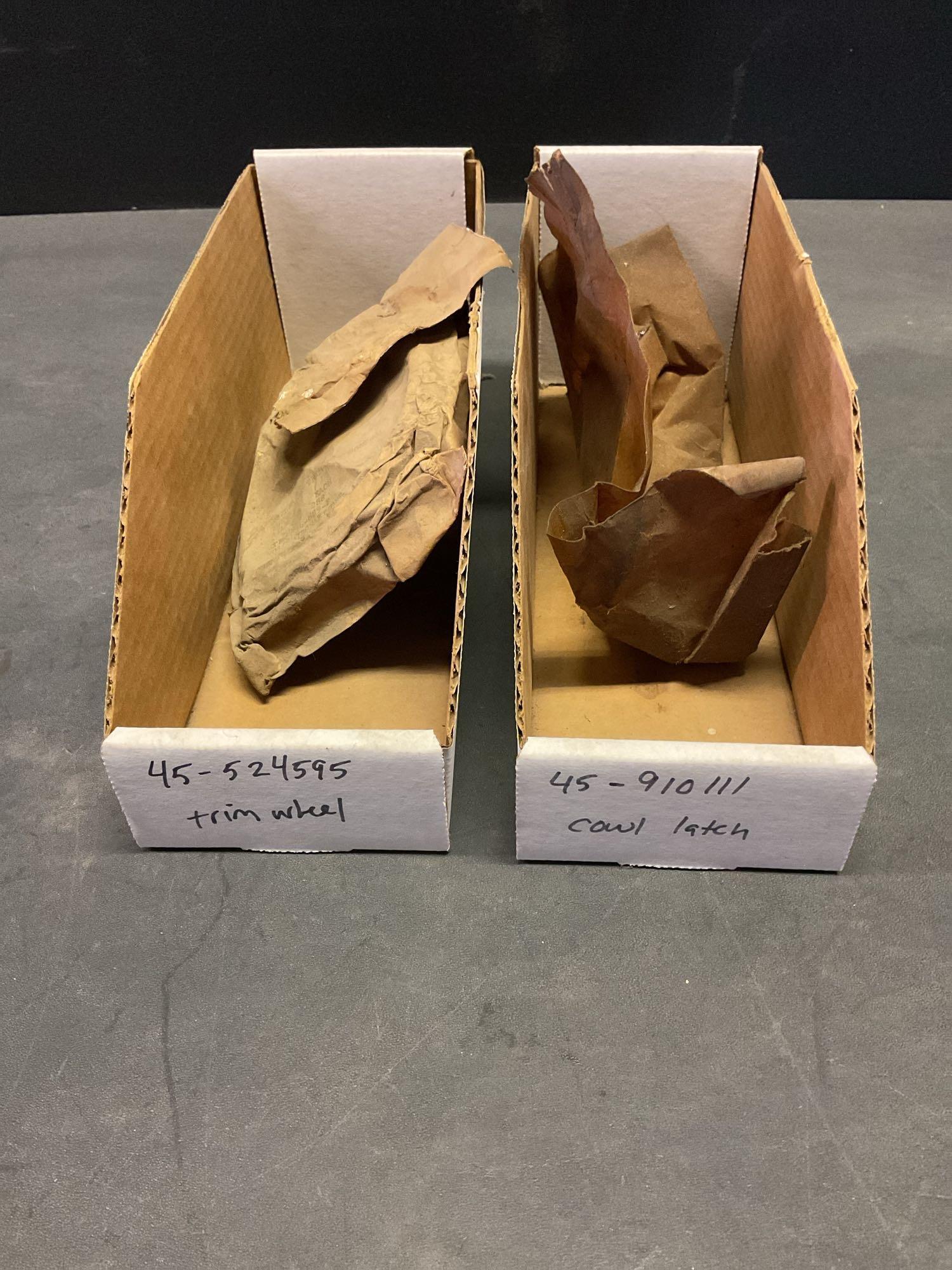 BOXES OF N.O.S. T34 AIRFRAME REPAIR INVENTORY