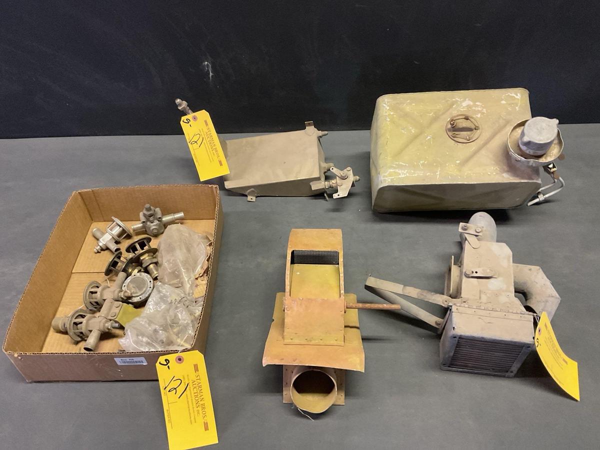 (LOT) HEADER TANKS, AIRBOXES & VAC RELIEF VALVES