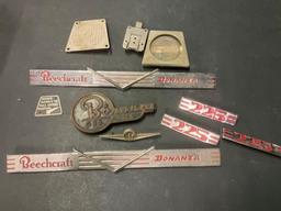 NEW & USED BEECHCRAFT EMBLEMS AND PLACARDS