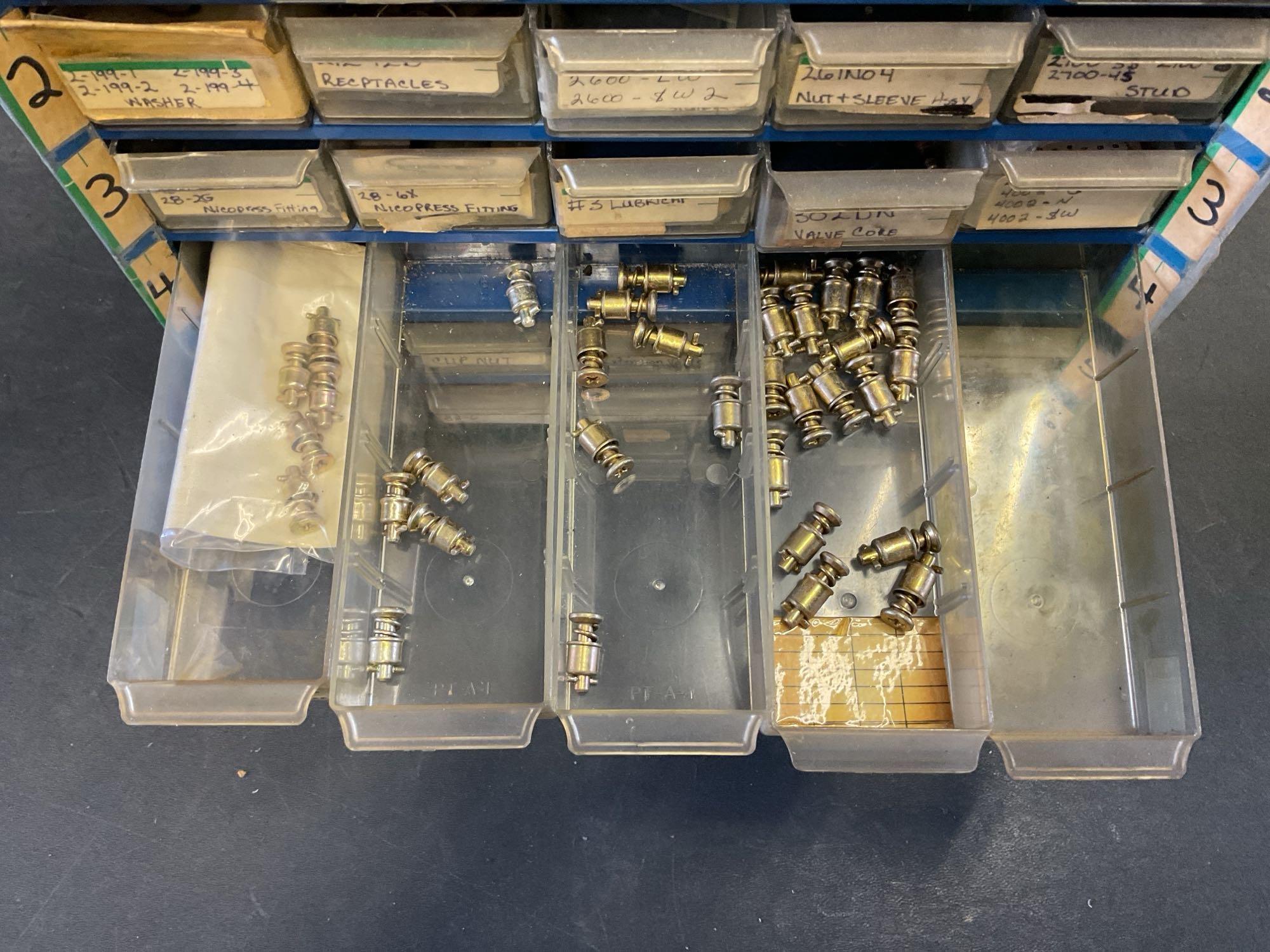 HARDWARE CABINETS WITH INVENTORY