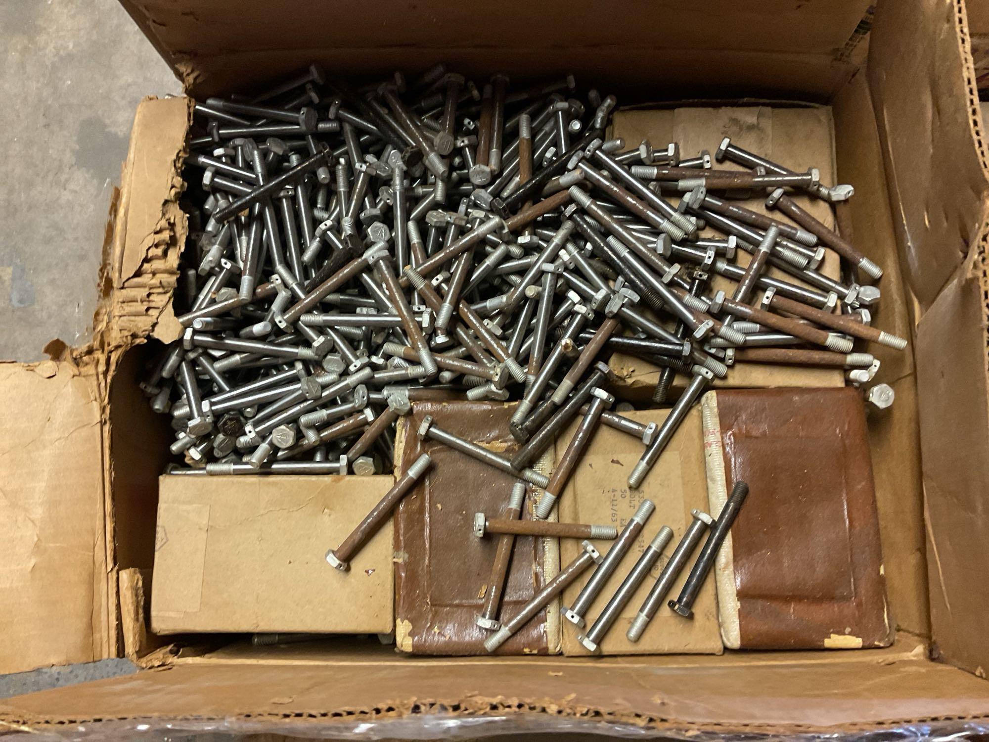 PALLETS OF SPRINGS & HARDWARE (2,100 LBS TOTAL)