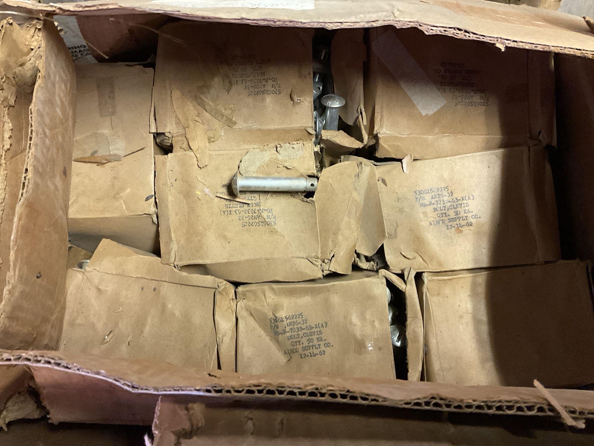 PALLETS OF SPRINGS & HARDWARE (2,100 LBS TOTAL)