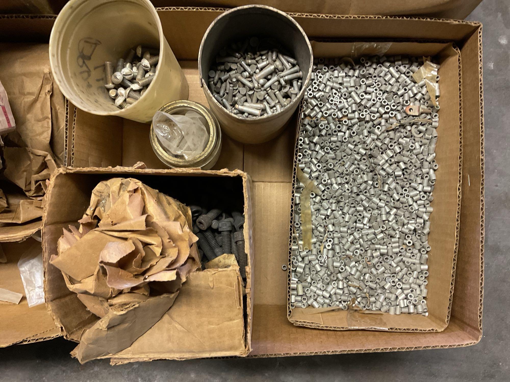 PALLETS OF SPRINGS & HARDWARE (2,100 LBS TOTAL)