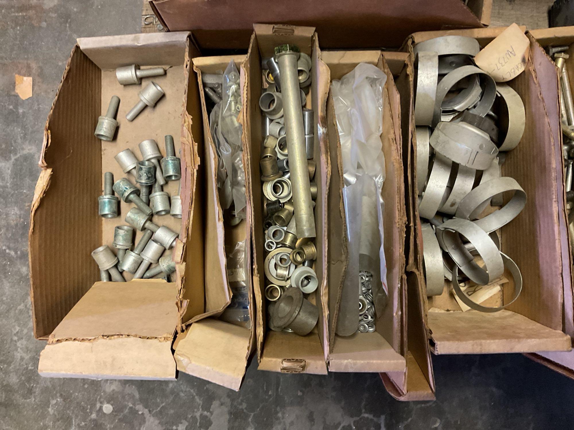PALLETS OF SPRINGS & HARDWARE (2,100 LBS TOTAL)