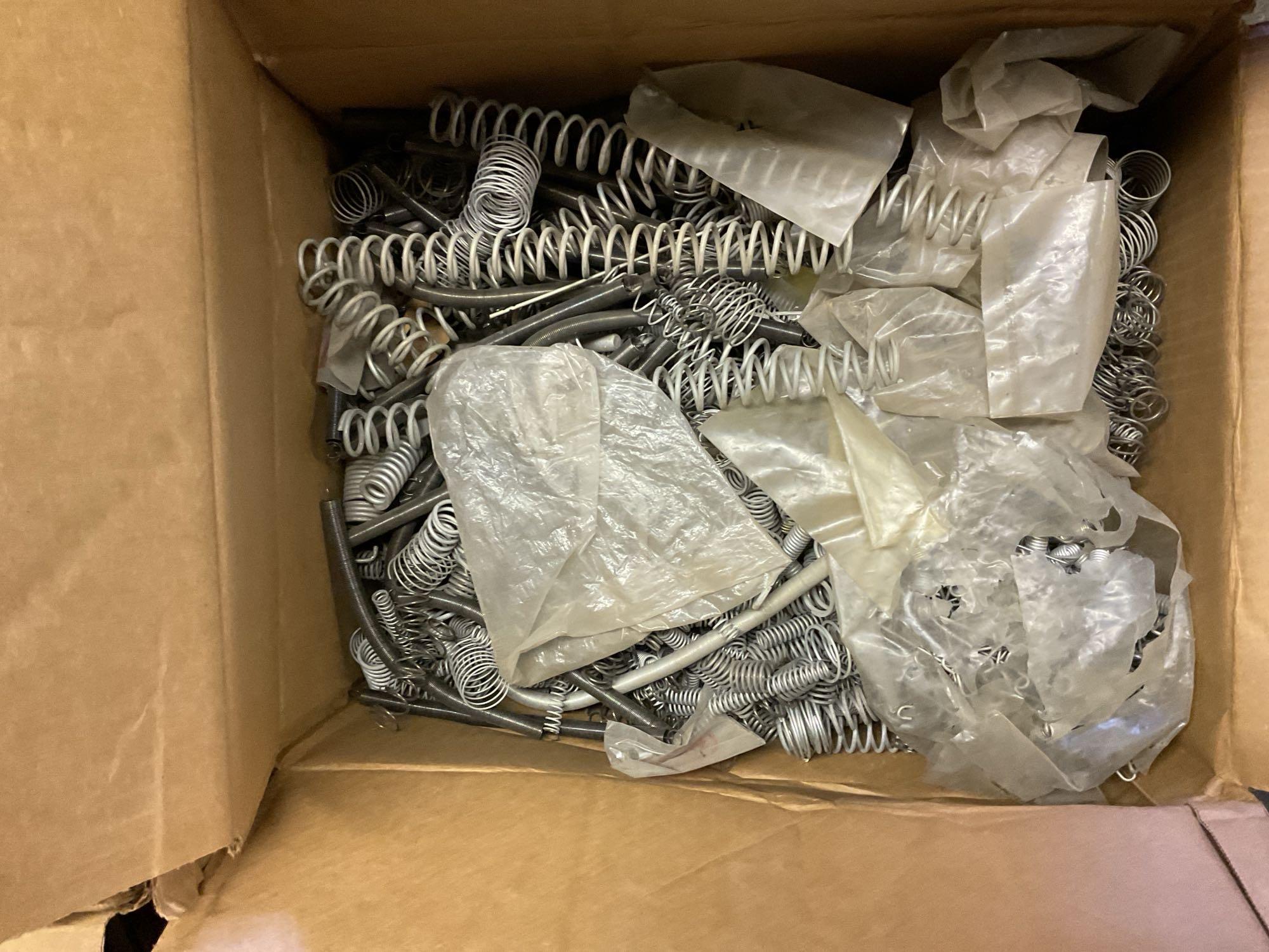 PALLETS OF SPRINGS & HARDWARE (2,100 LBS TOTAL)