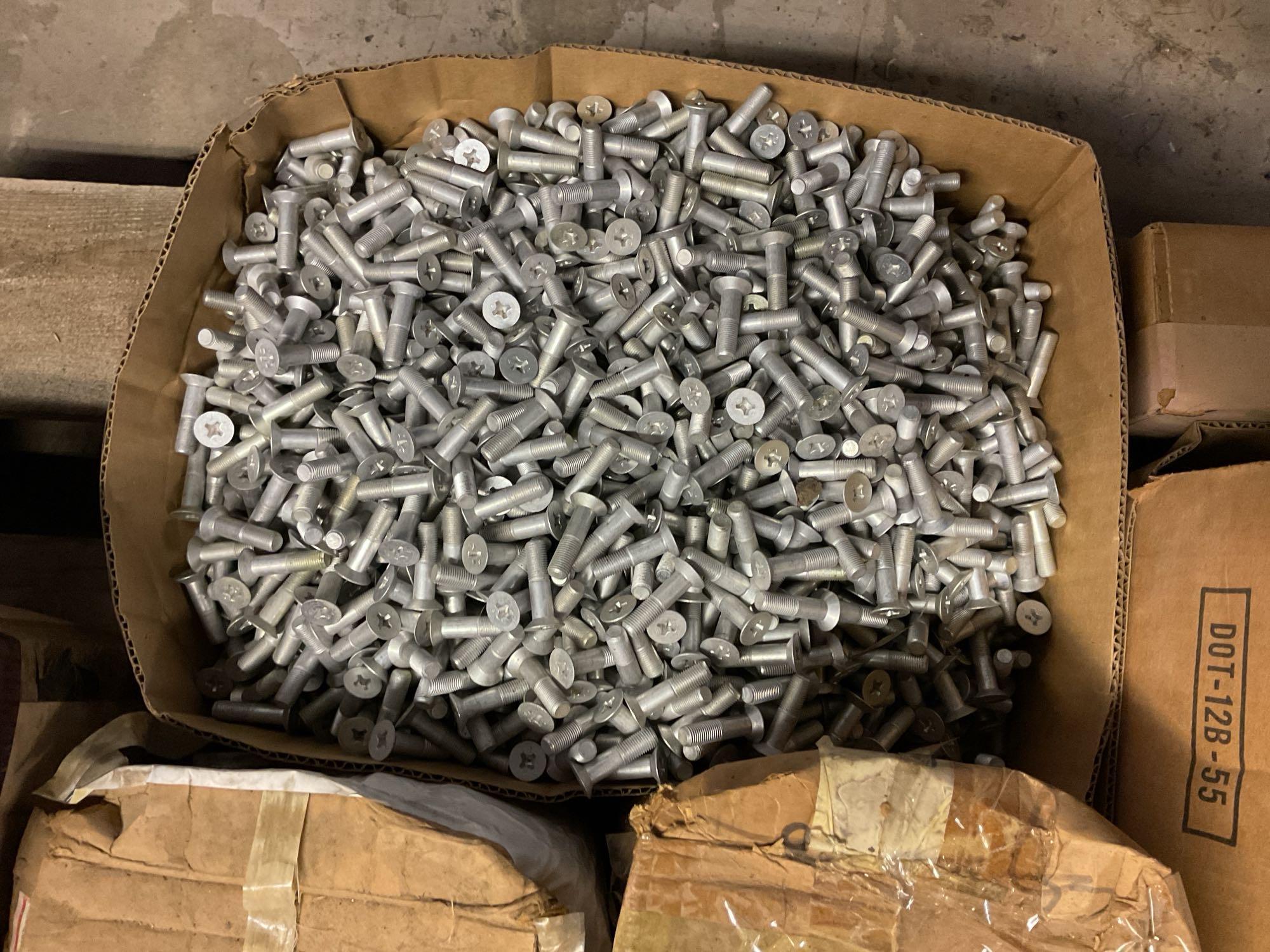 PALLETS OF SPRINGS & HARDWARE (2,100 LBS TOTAL)