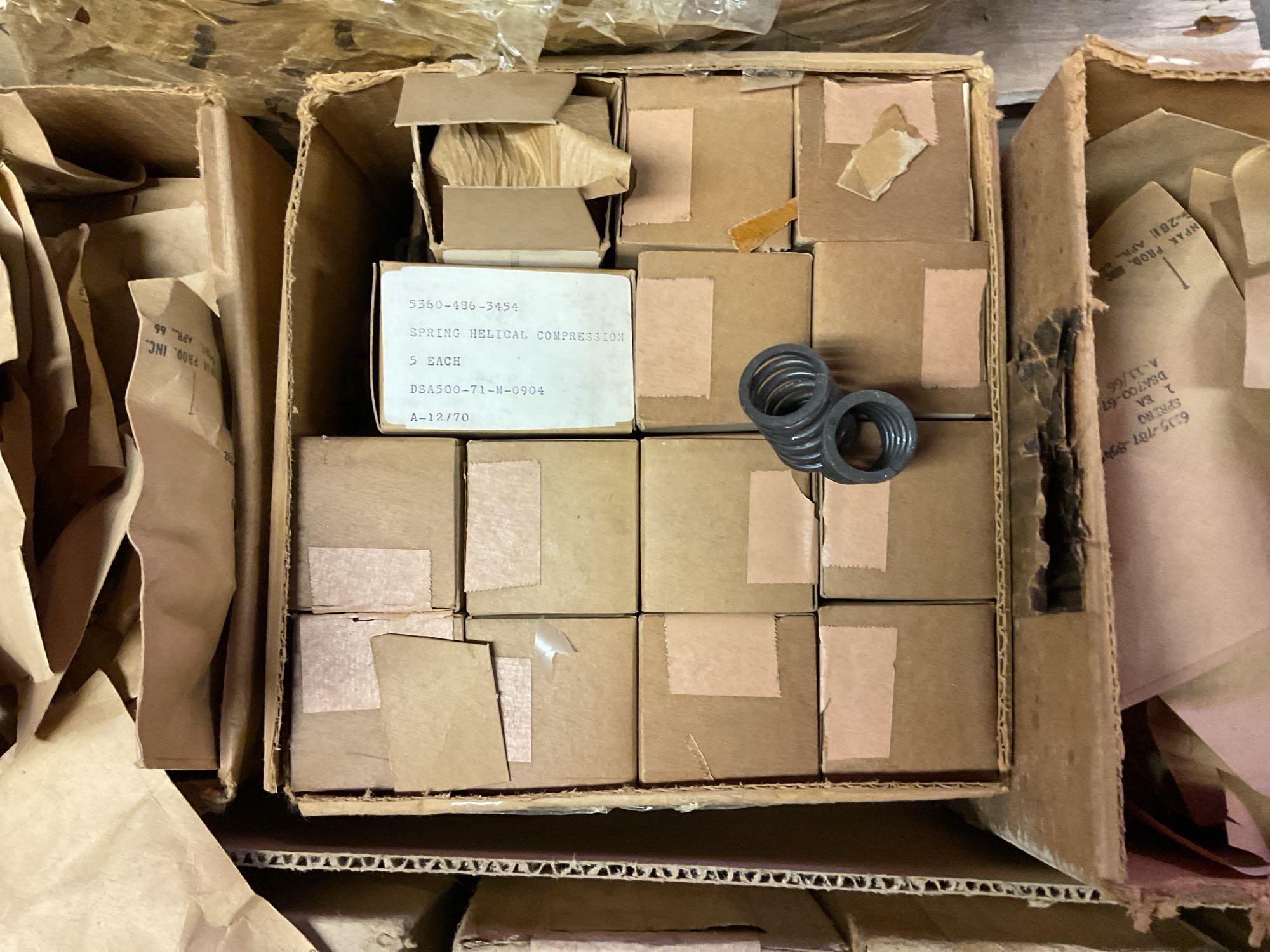 PALLETS OF TURBO CLAMPS & MISC