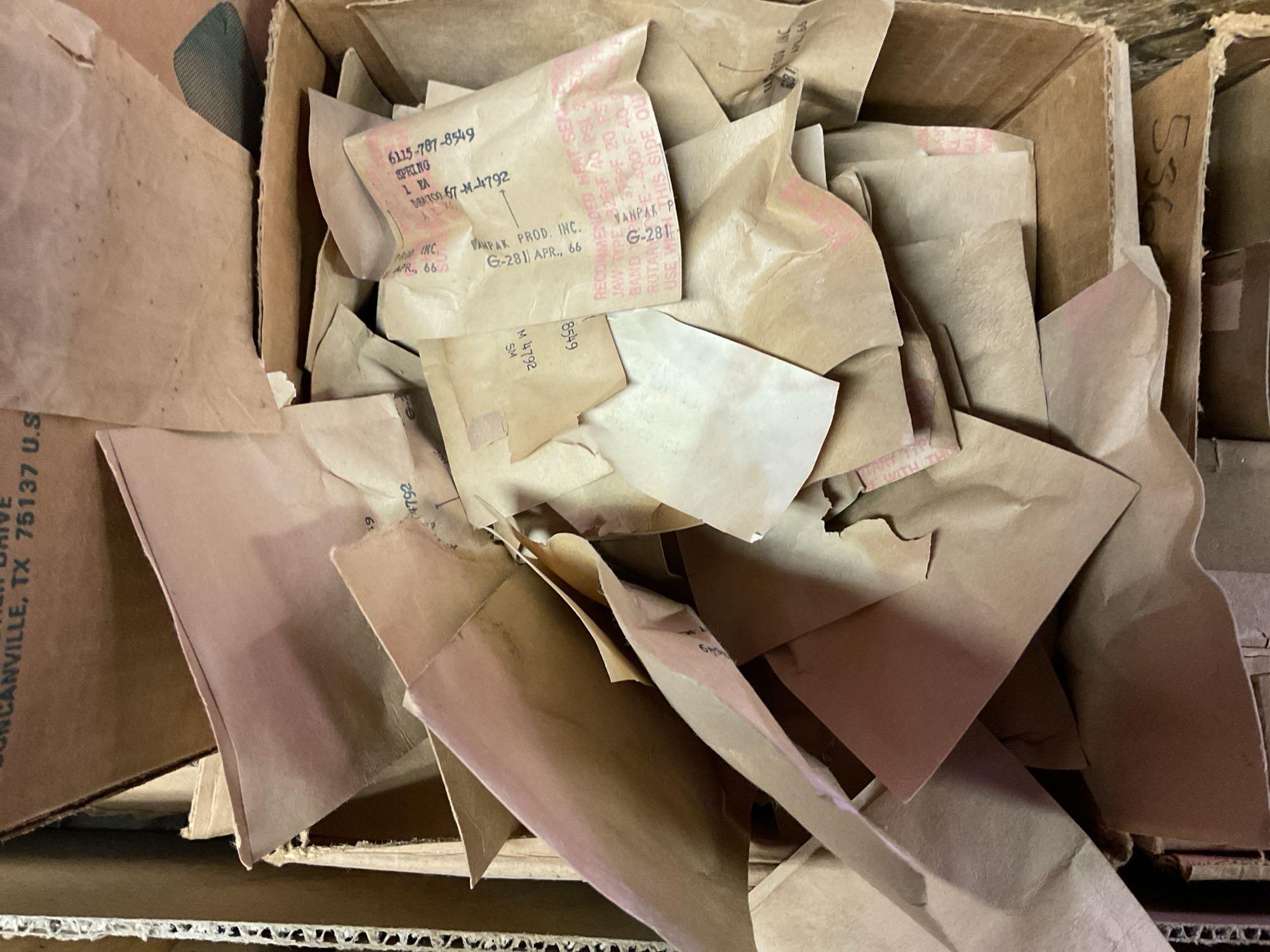 PALLETS OF TURBO CLAMPS & MISC
