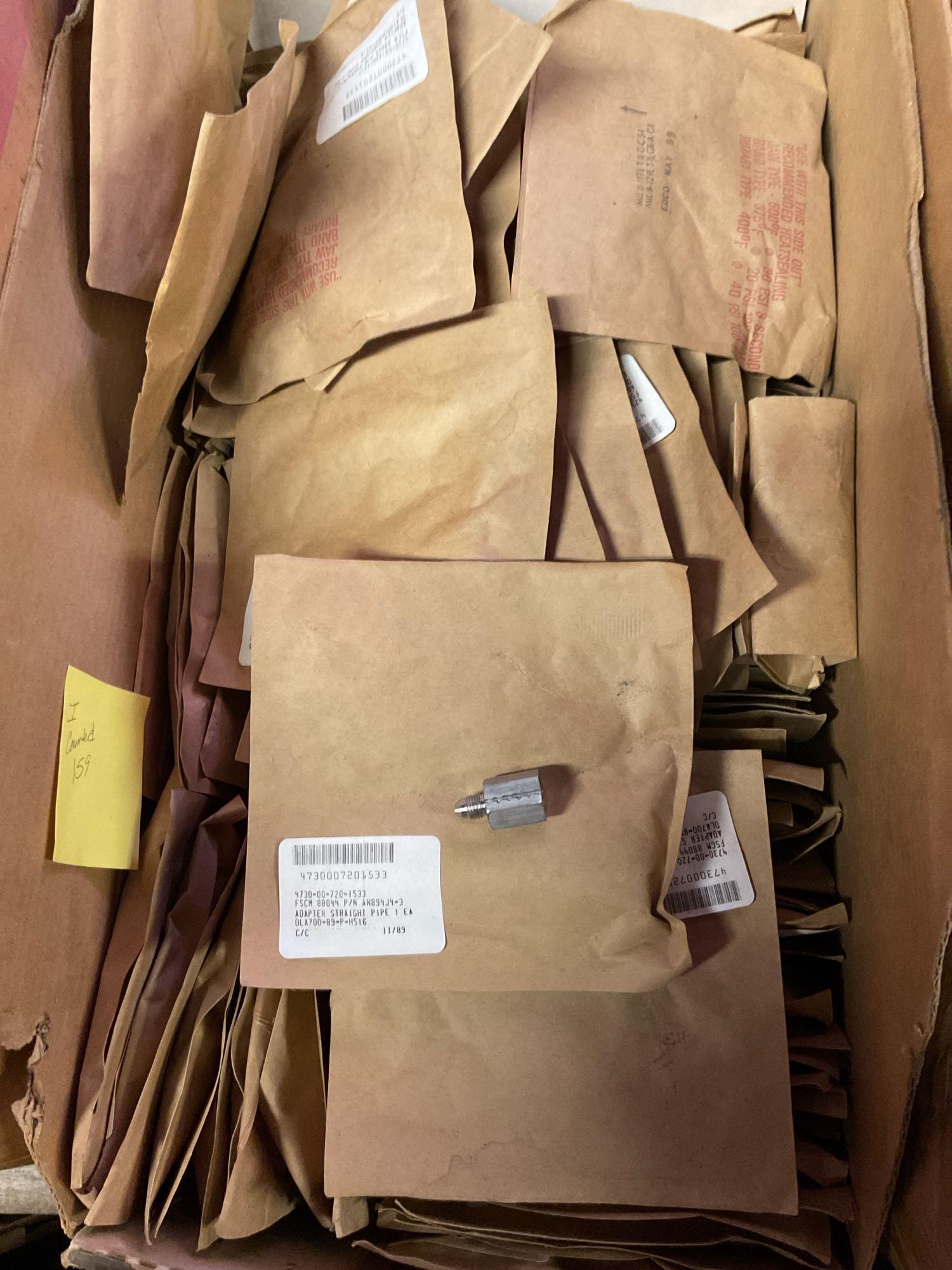 PALLETS OF TURBO CLAMPS & MISC