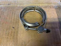 PALLETS OF TURBO CLAMPS & MISC
