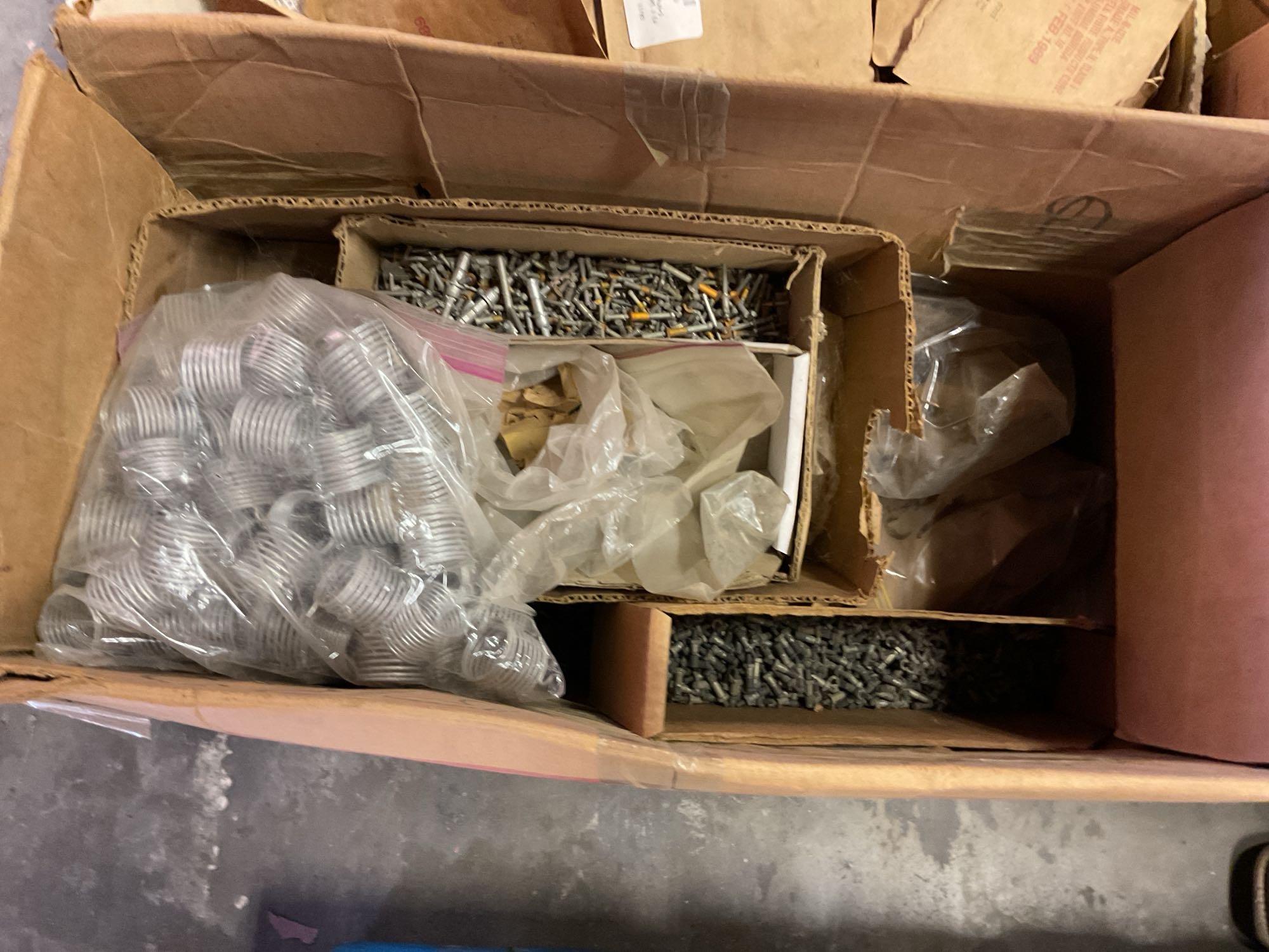 PALLETS OF TURBO CLAMPS & MISC