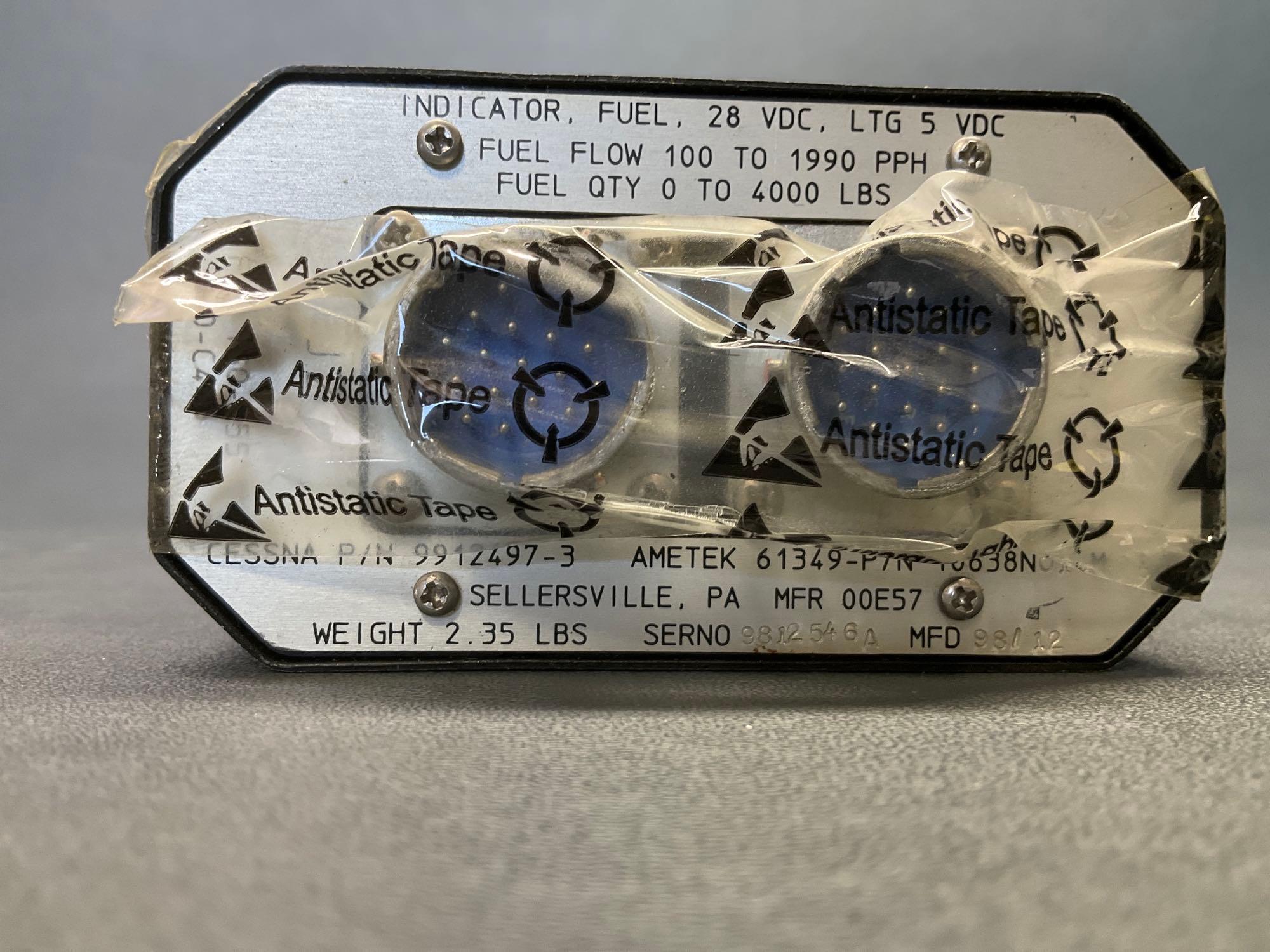 CITATION FUEL INDICATORS 9912497-3 (WORKING WHEN REMOVED)