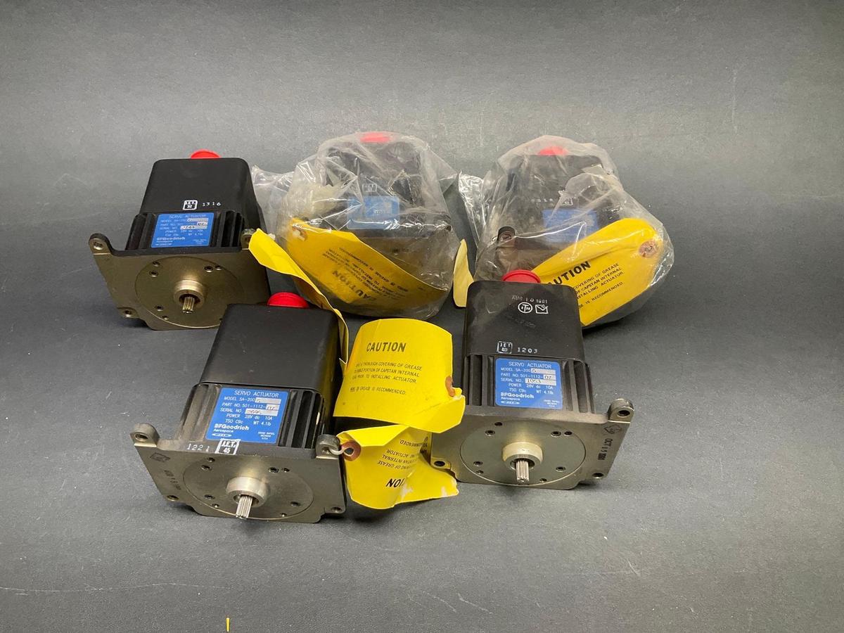 N.O.S. SA-200G SERVO MOTORS 501-1112-07