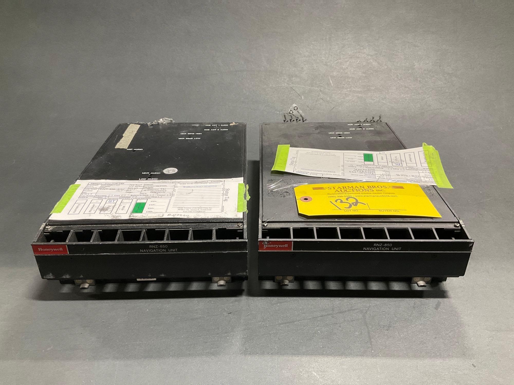 HONEYWELL RNZ-850 NAV UNITS 7510100-731 & -733 (BOTH WWR)