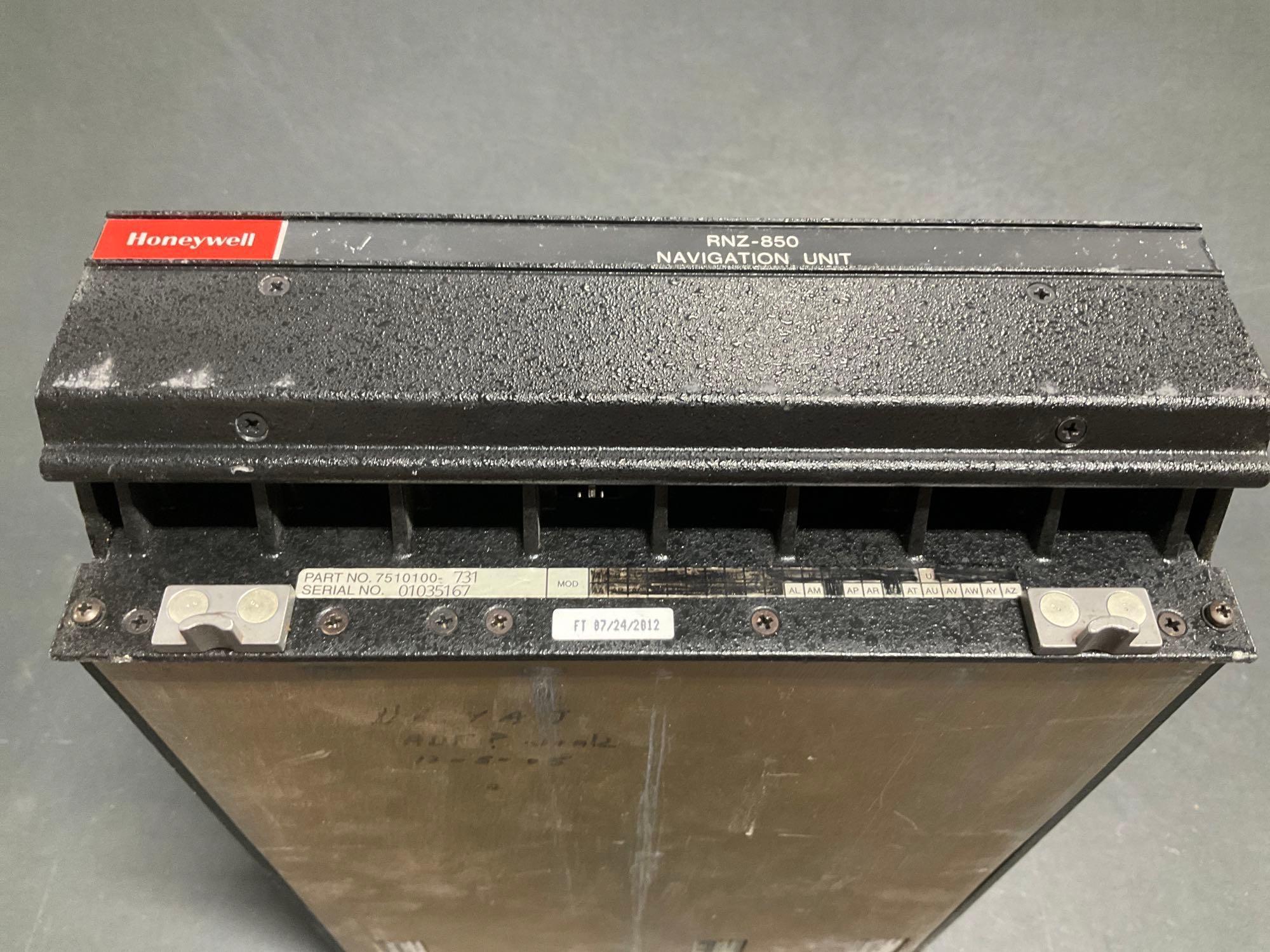 HONEYWELL RNZ-850 NAV UNITS 7510100-731 & -733 (BOTH WWR)